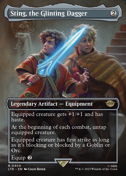 Sting, the Glinting Dagger front