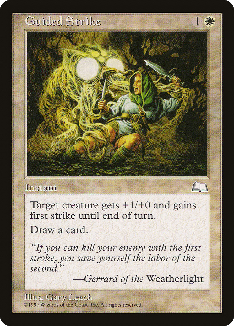 Guided Strike (WTH) 16 - WZRD TCG