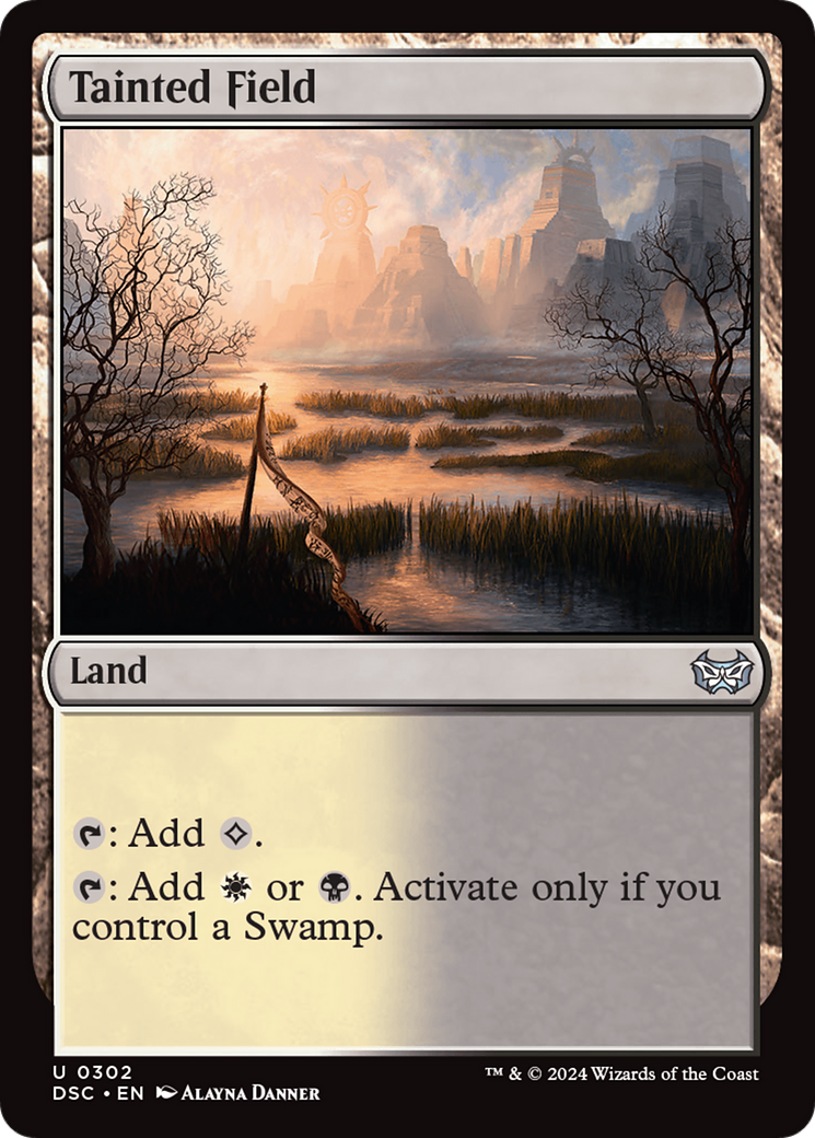 Tainted Field (DSC) 302 - WZRD TCG