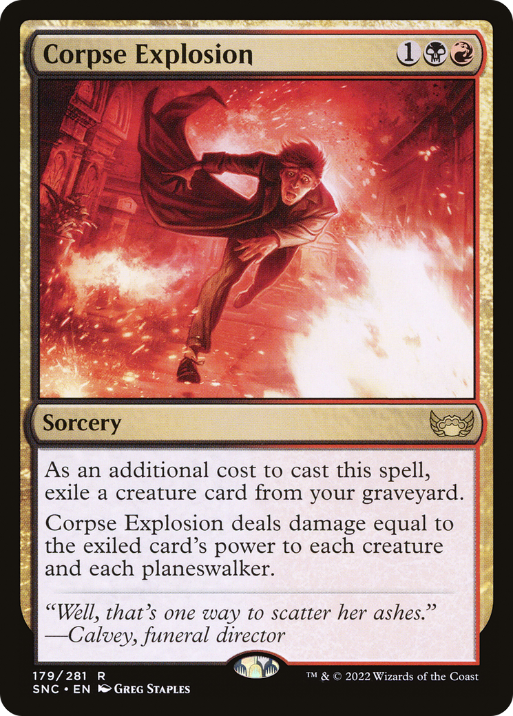 Corpse Explosion (SNC) 179 - WZRD TCG