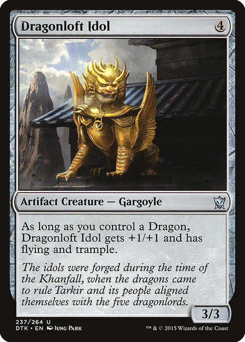 Dragonloft Idol front