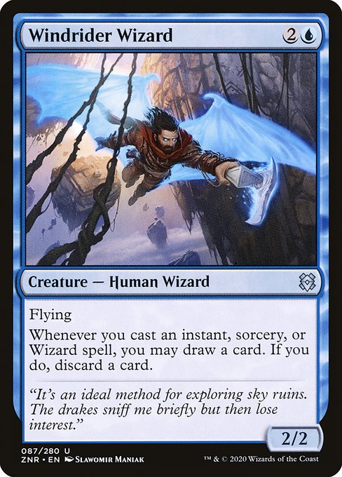 Windrider Wizard front