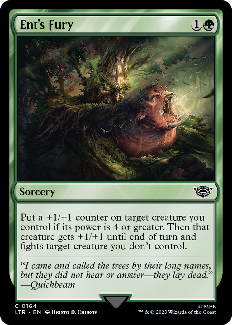 Ent's Fury (LTR) 164 - WZRD TCG