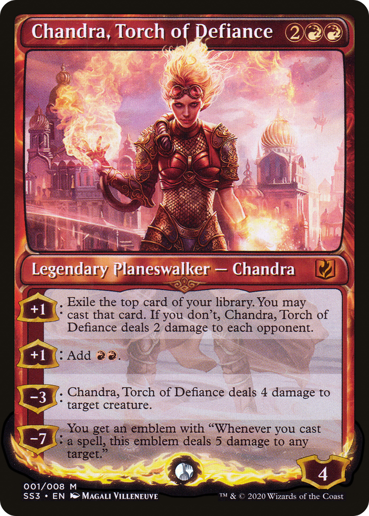Chandra, Torch of Defiance (SS3) 1 - WZRD TCG