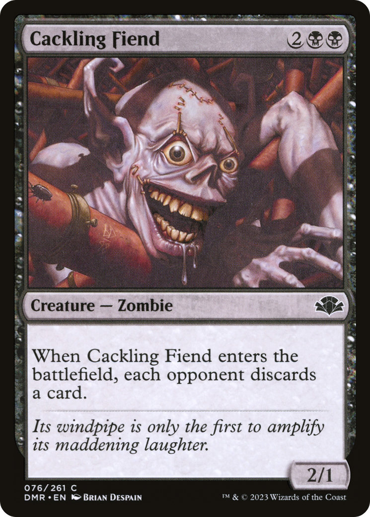 Cackling Fiend (DMR) 76 - WZRD TCG