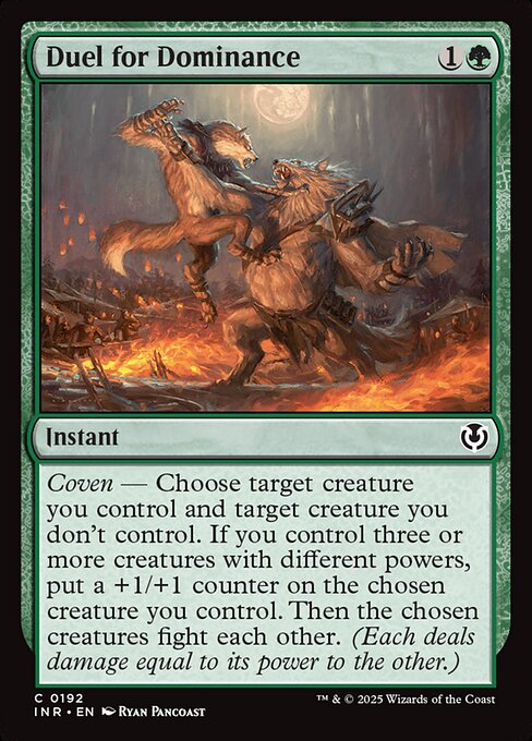 Duel for Dominance front