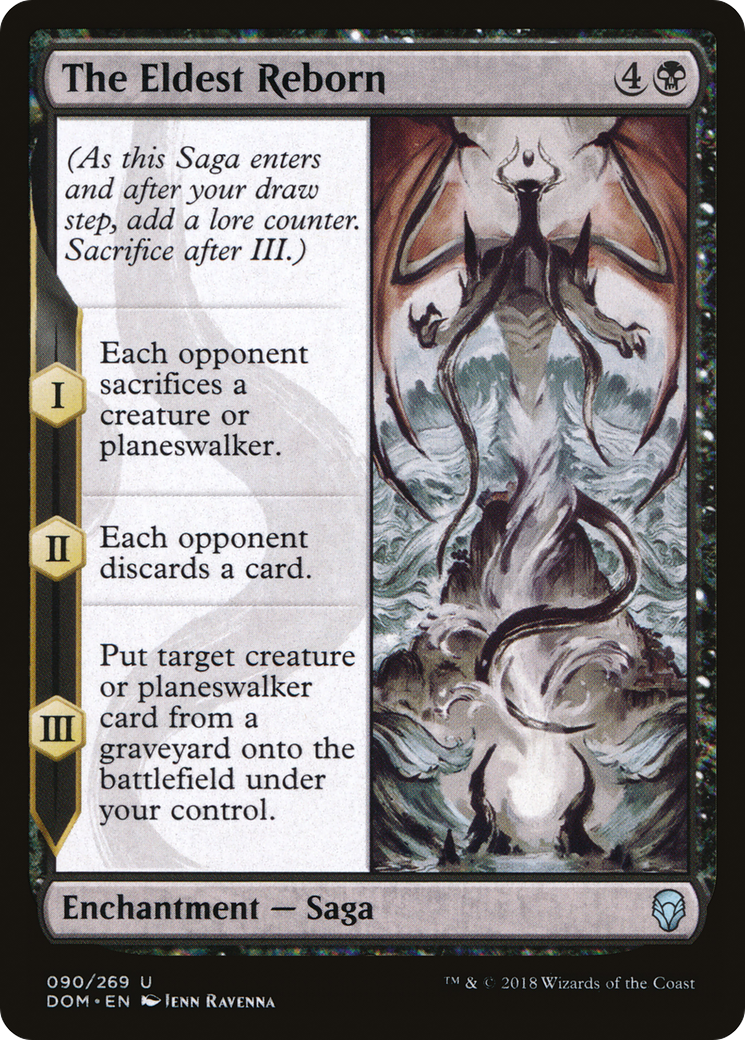 The Eldest Reborn (DOM) 90 - WZRD TCG