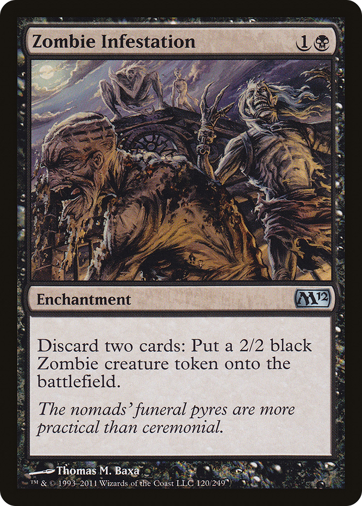 Zombie Infestation (M12) 120 - WZRD TCG
