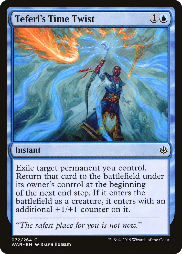 Teferi's Time Twist (WAR) 72 - WZRD TCG