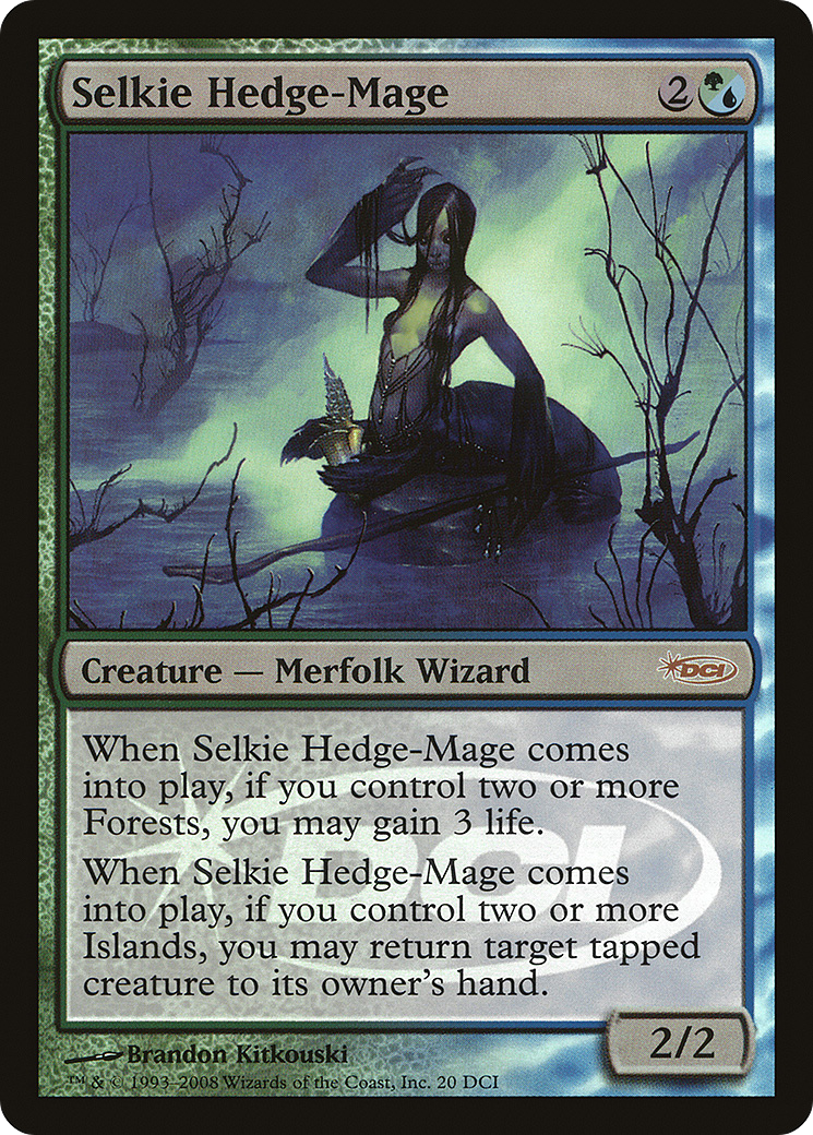 Selkie Hedge-Mage (DCI) 20 - WZRD TCG