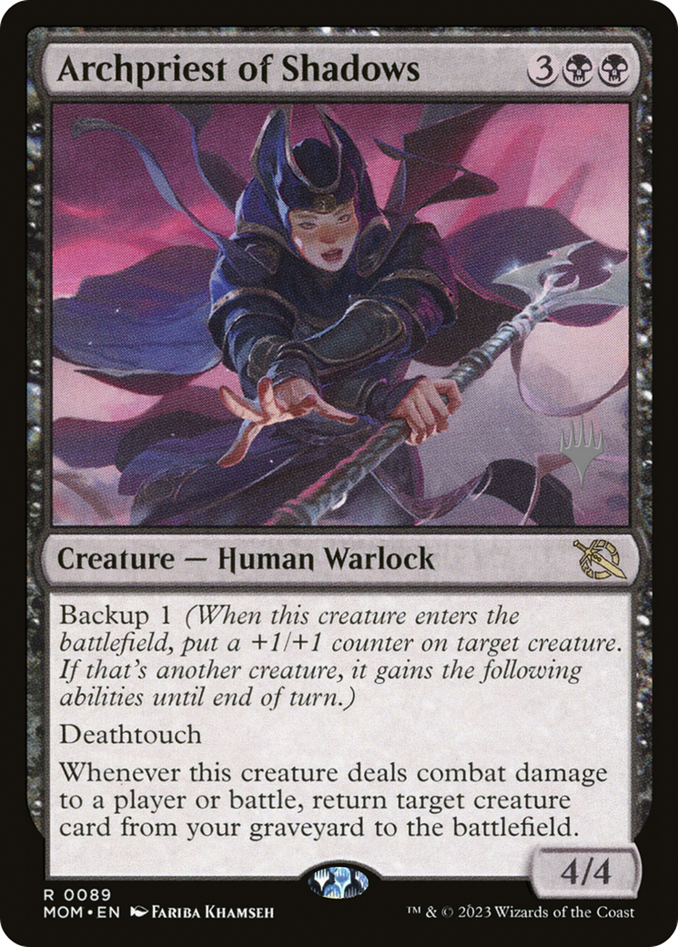 Archpriest of Shadows (PMOM) 89p - WZRD TCG