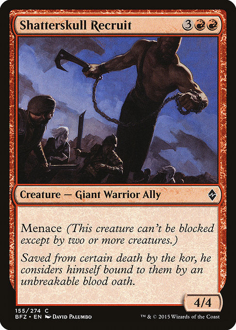 Shatterskull Recruit front