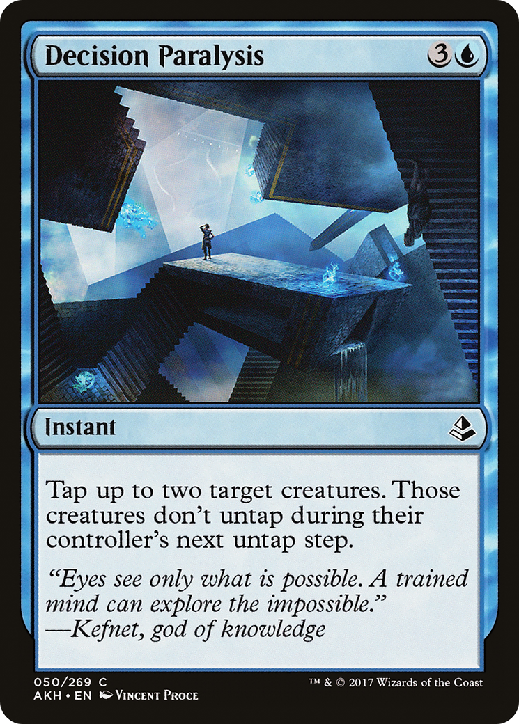 Decision Paralysis (AKH) 50 - WZRD TCG