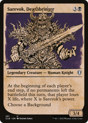 Sarevok, Deathbringer (CLB) 391 - WZRD TCG