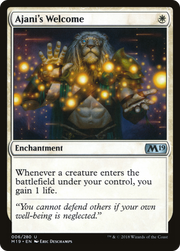 Ajani's Welcome (M19) 6 - WZRD TCG