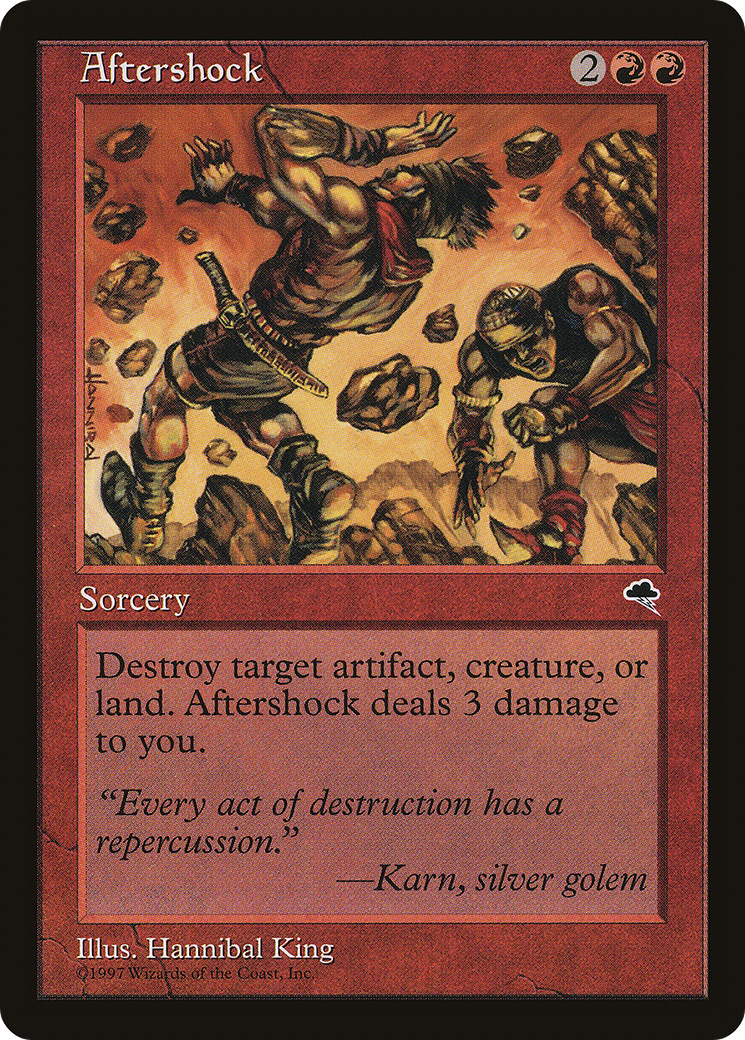Aftershock (TMP) 160 - WZRD TCG