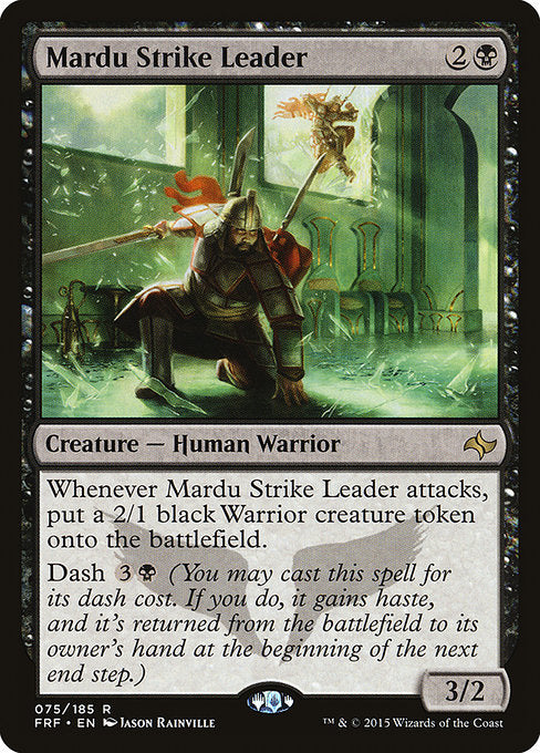 Mardu Strike Leader front