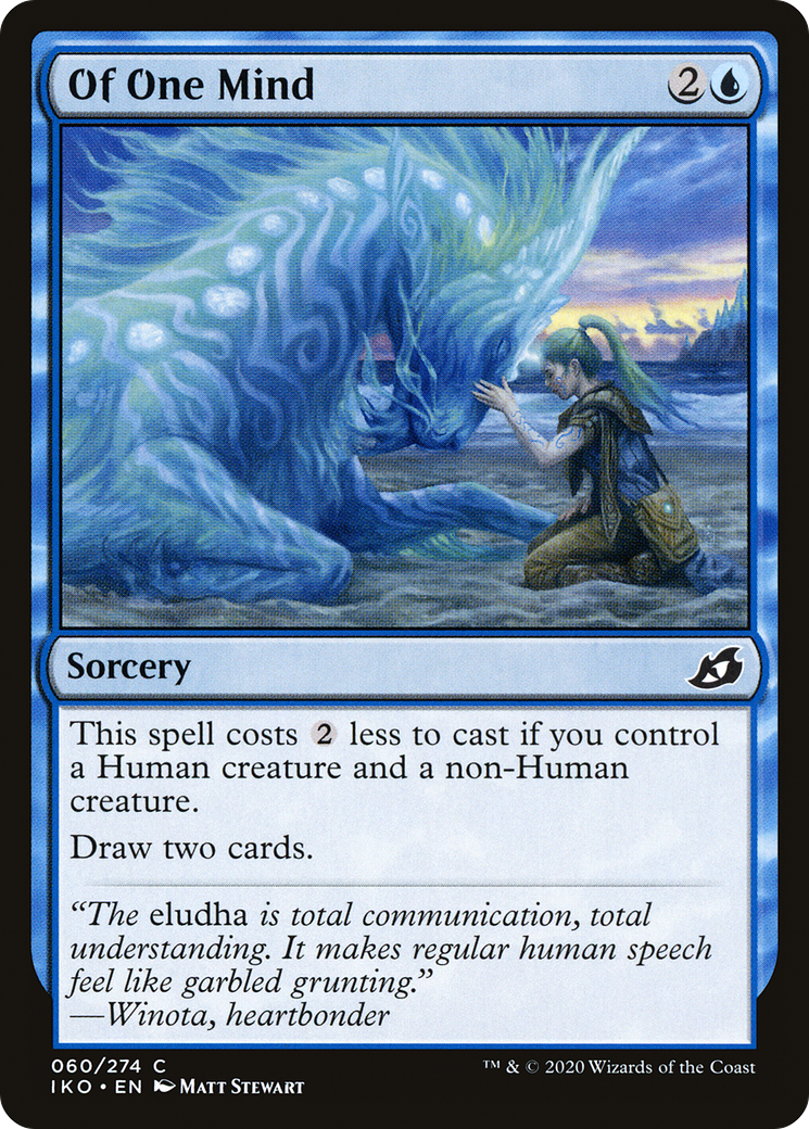 Of One Mind (IKO) 60 - WZRD TCG