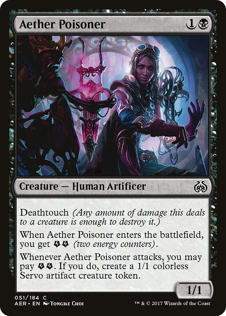 Aether Poisoner (AER) 51 - WZRD TCG