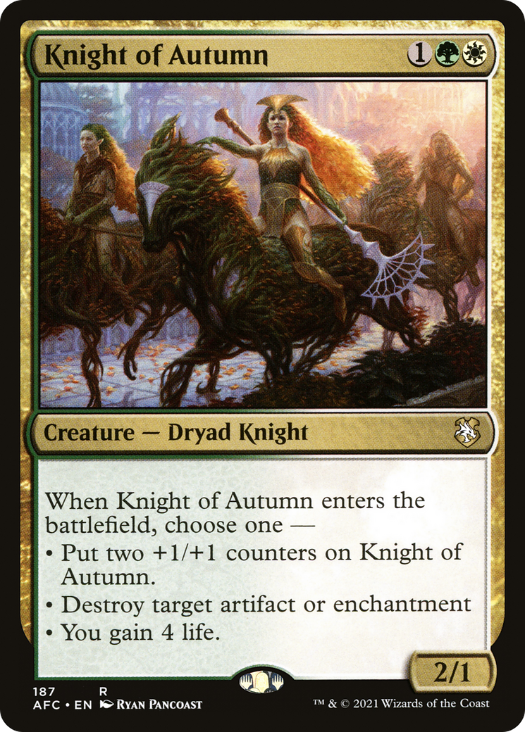 Knight of Autumn (AFC) 187
