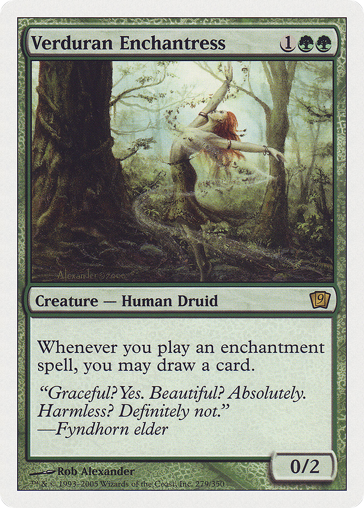 Verduran Enchantress (9ED) 279