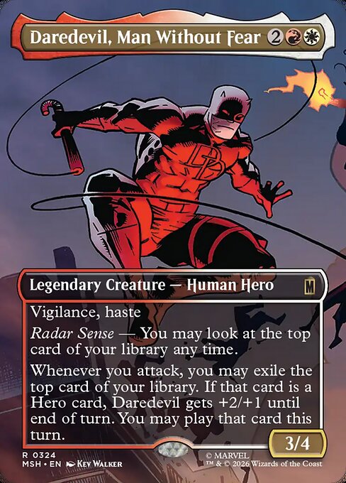 Daredevil, Man Without Fear