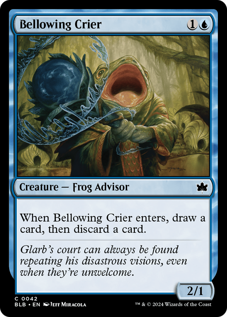Bellowing Crier (BLB) 42