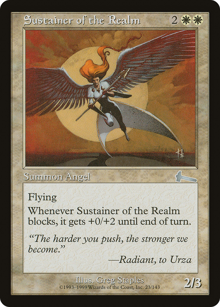 Sustainer of the Realm (ULG) 23