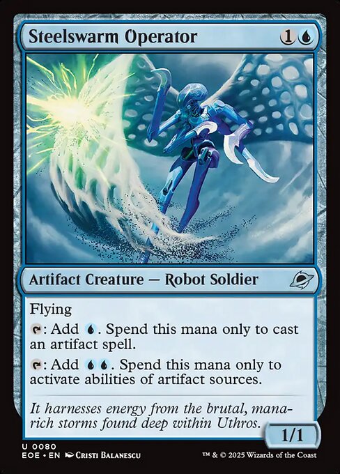 Steelswarm Operator front