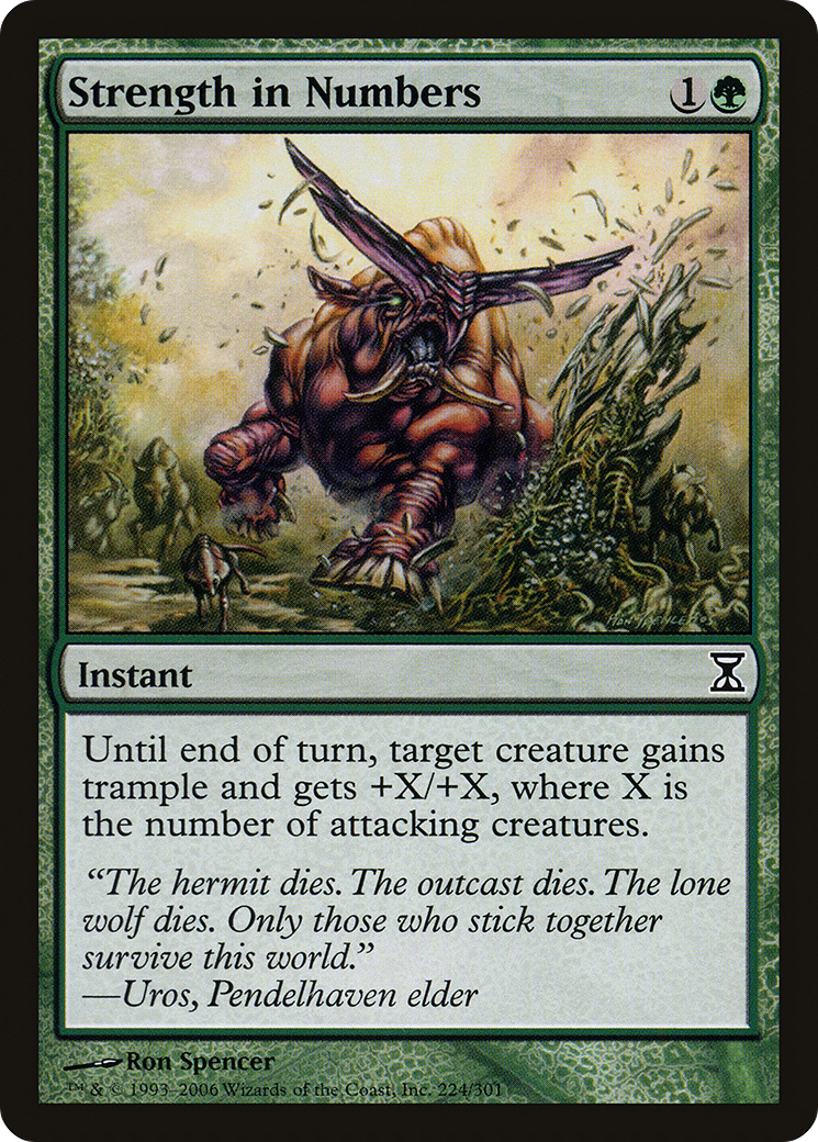 Strength in Numbers (TSP) 224 - WZRD TCG