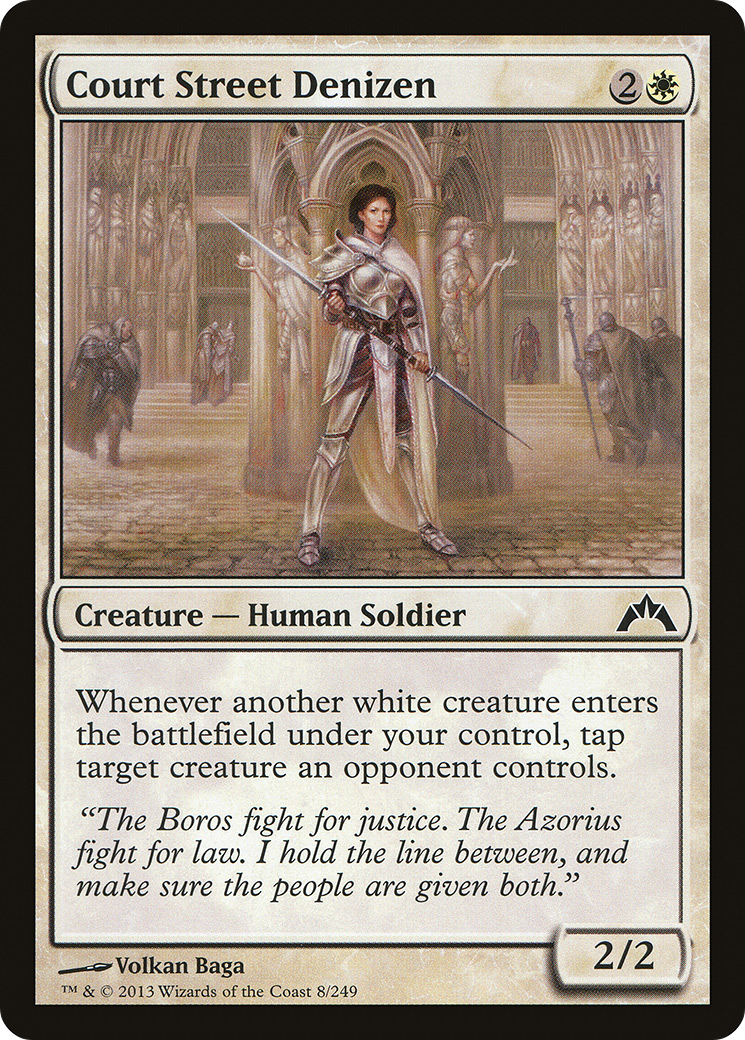 Court Street Denizen (GTC) 8 - WZRD TCG