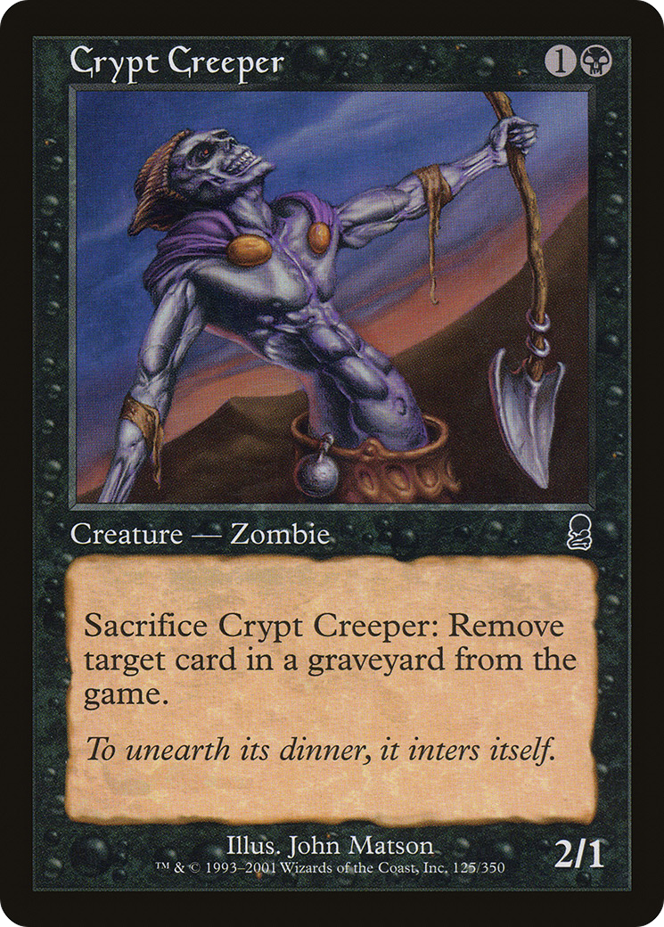 Crypt Creeper (ODY) 125 - WZRD TCG