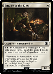 Esquire of the King (LTR) 13 - WZRD TCG