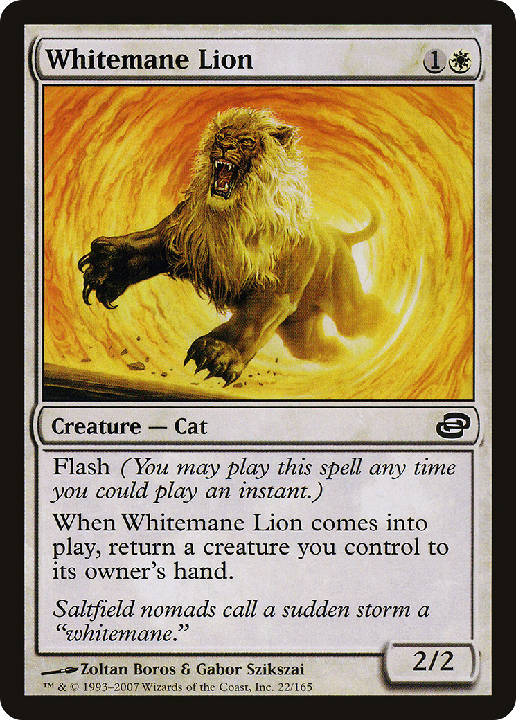Whitemane Lion (PLC) 22 - WZRD TCG
