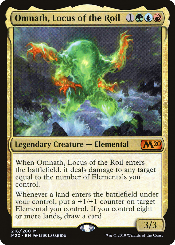 Omnath, Locus of the Roil (M20) 216
