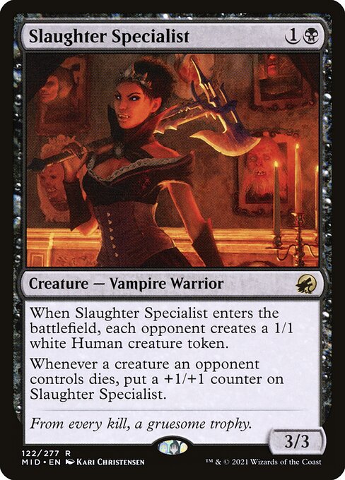 Slaughter Specialist front