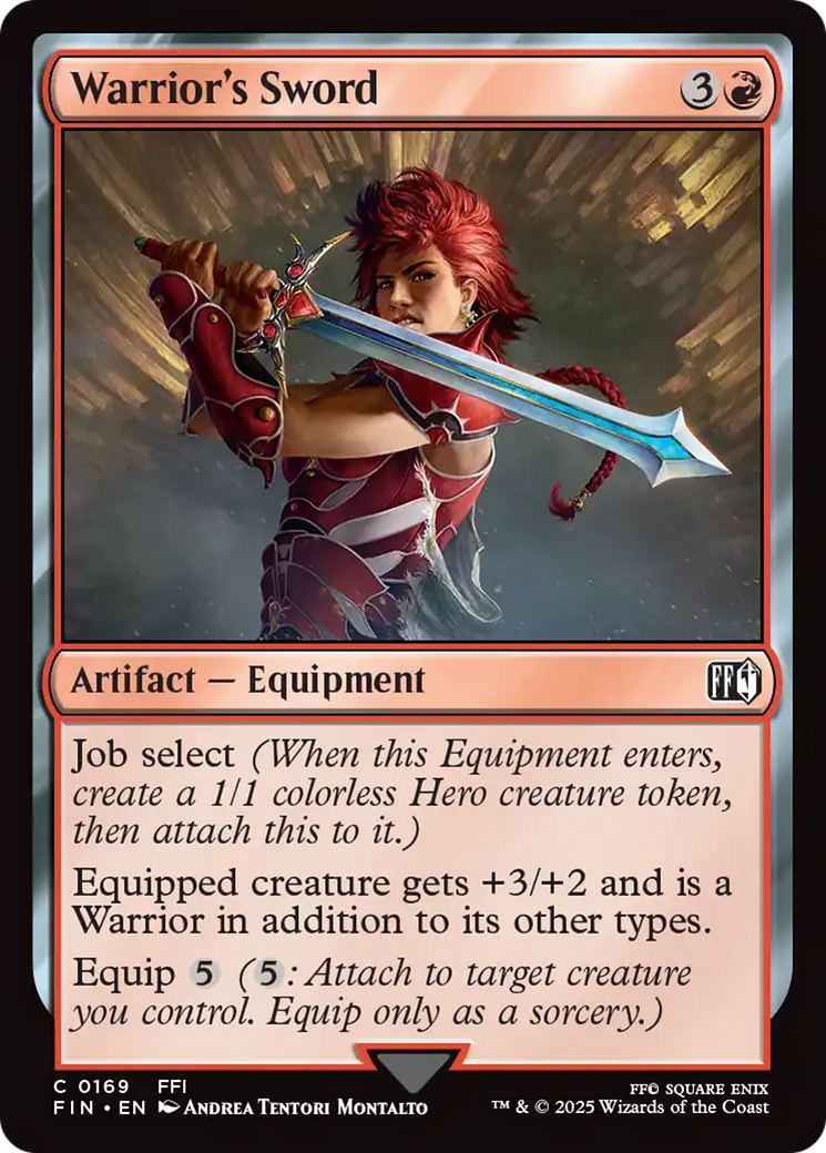 Warrior's Sword (FIN) 169 - WZRD TCG