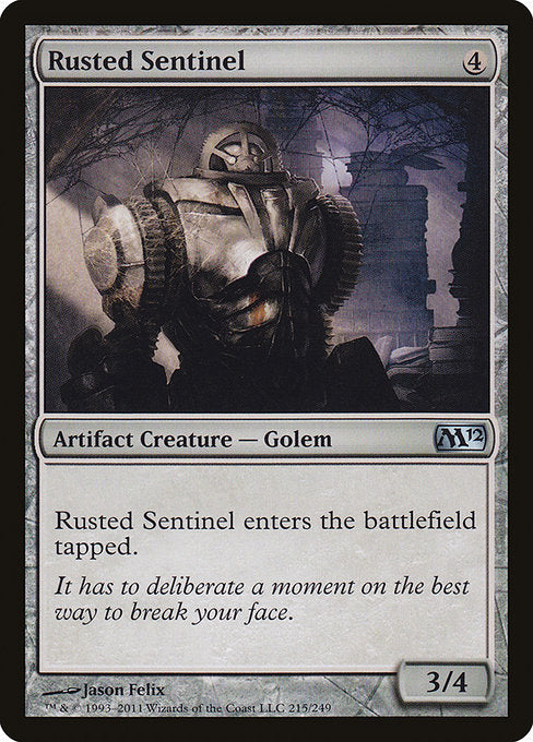 Rusted Sentinel front