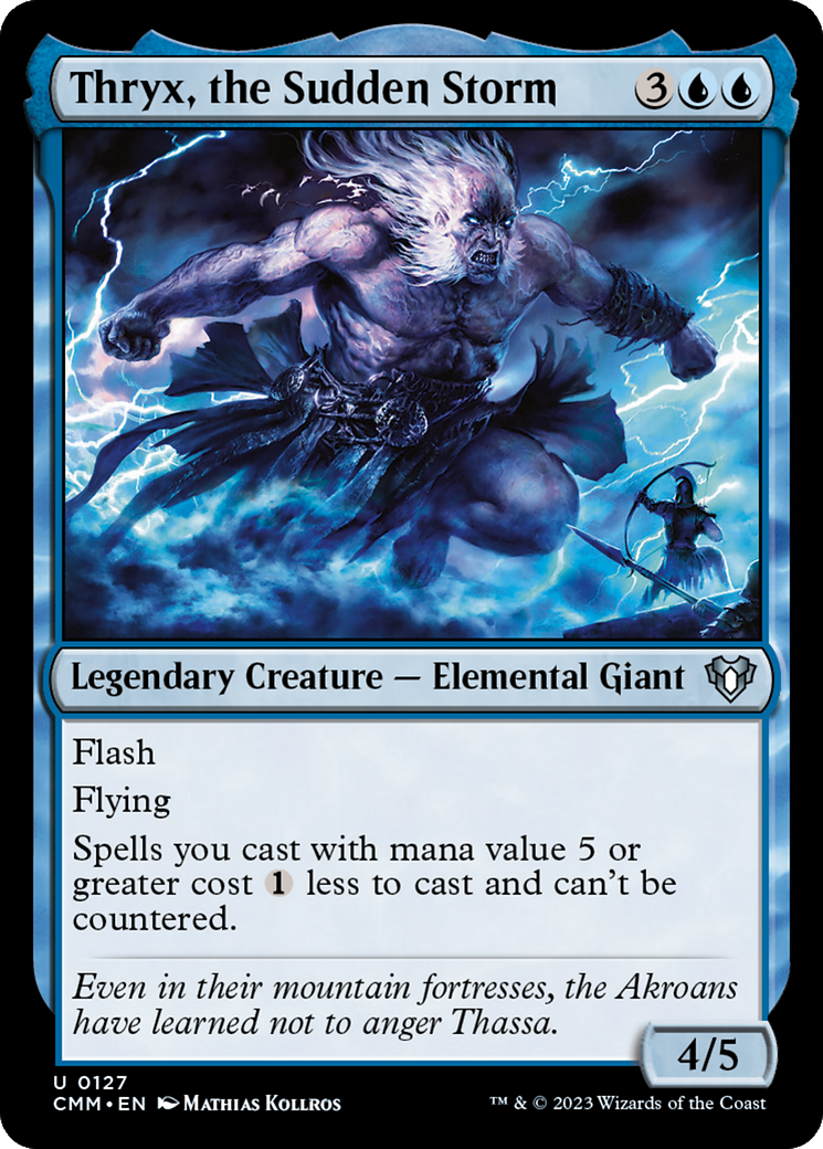 Thryx, the Sudden Storm (CMM) 127 - WZRD TCG