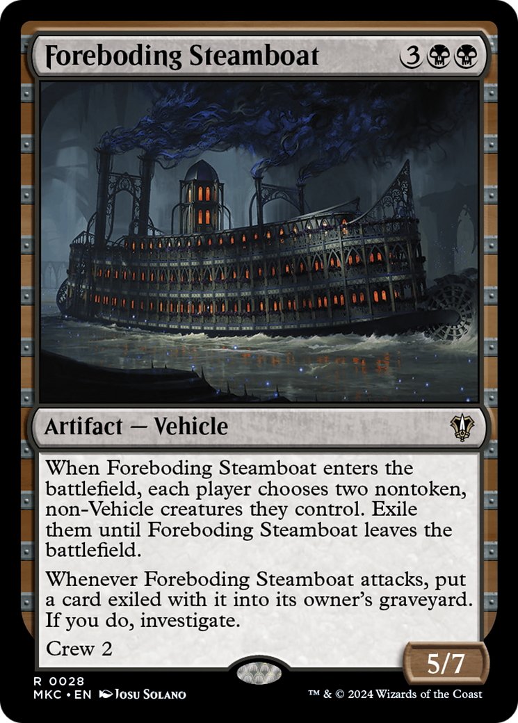 Foreboding Steamboat (MKC) 28 - WZRD TCG