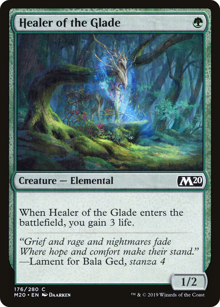 Healer of the Glade (M20) 176 - WZRD TCG
