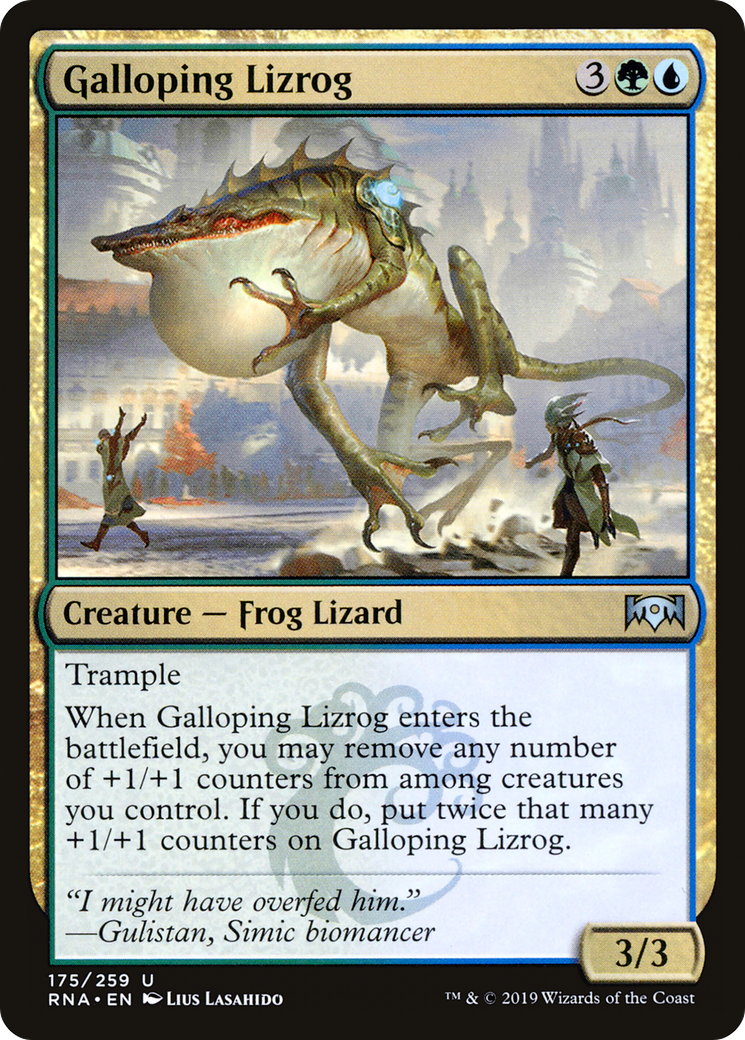 Galloping Lizrog (RNA) 175