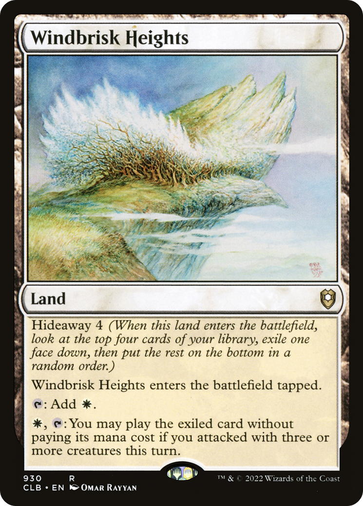 Windbrisk Heights (CLB) 930