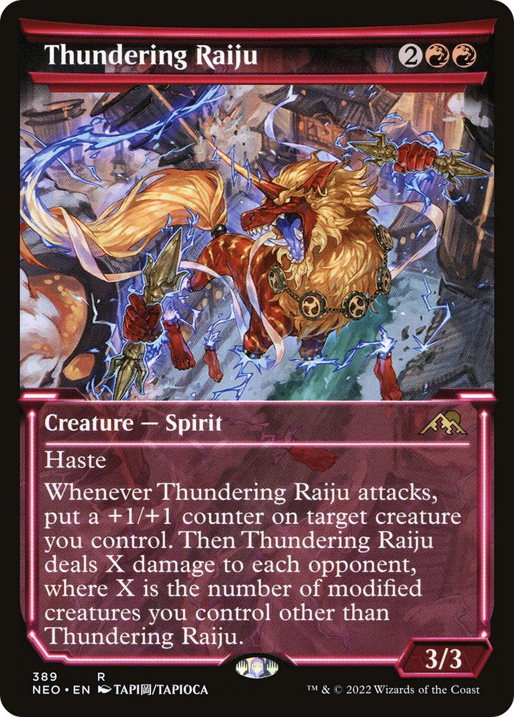 Thundering Raiju (NEO) 389