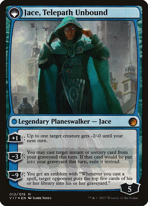 Jace, Vryn's Prodigy // Jace, Telepath Unbound (Back)