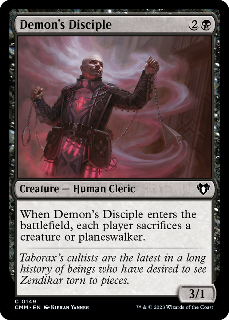 Demon's Disciple (CMM) 149 - WZRD TCG