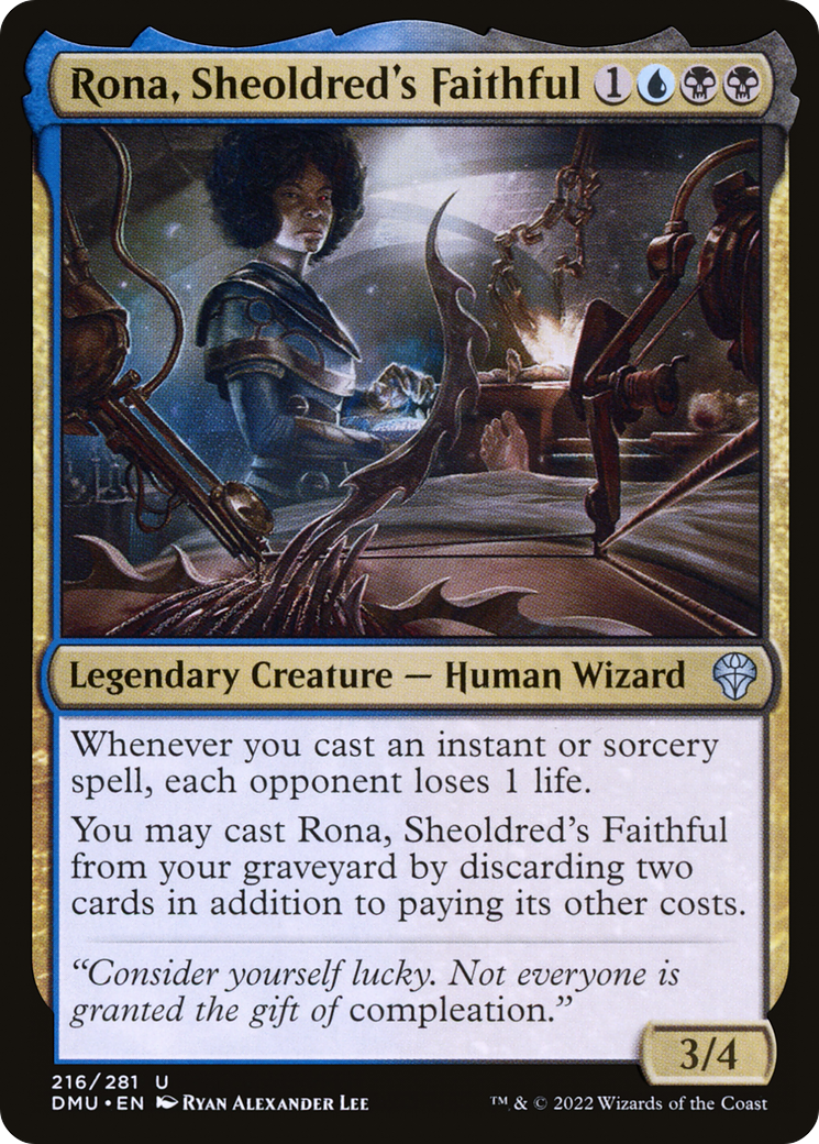Rona, Sheoldred's Faithful (DMU) 216 - WZRD TCG