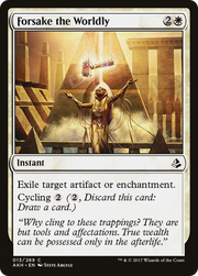 Forsake the Worldly (AKH) 13 - WZRD TCG