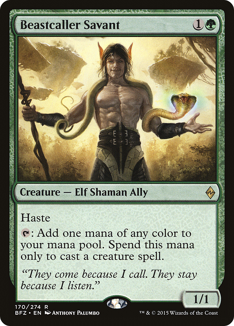 Beastcaller Savant (BFZ) 170