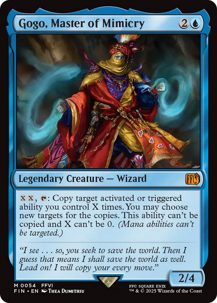 Gogo, Master of Mimicry (FIN) 54